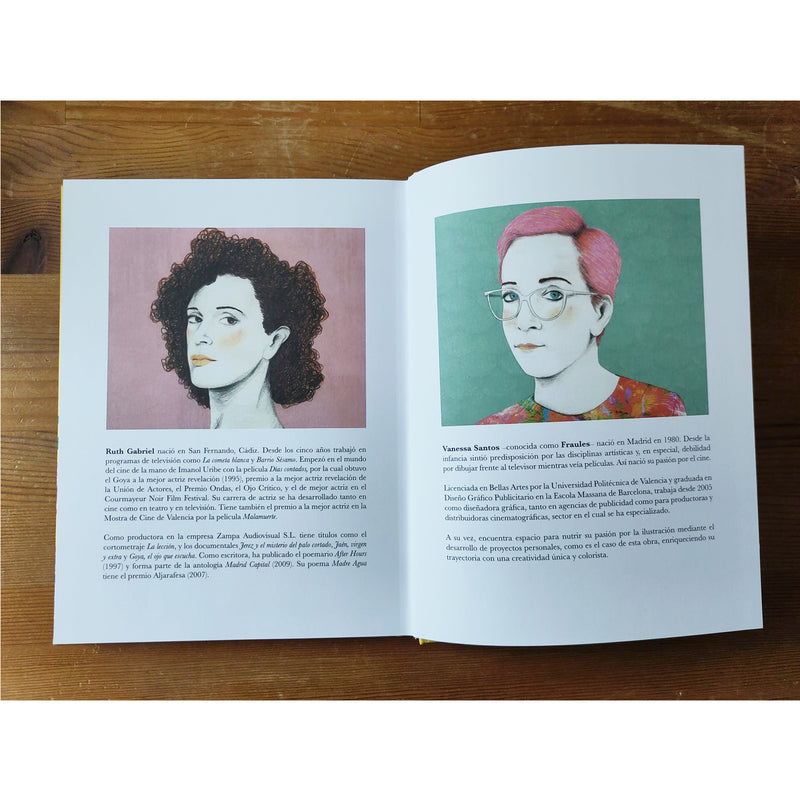 Libro - "Mujeres de Cine" de Ruth Gabriel y Vanesa Santos "Fraules"