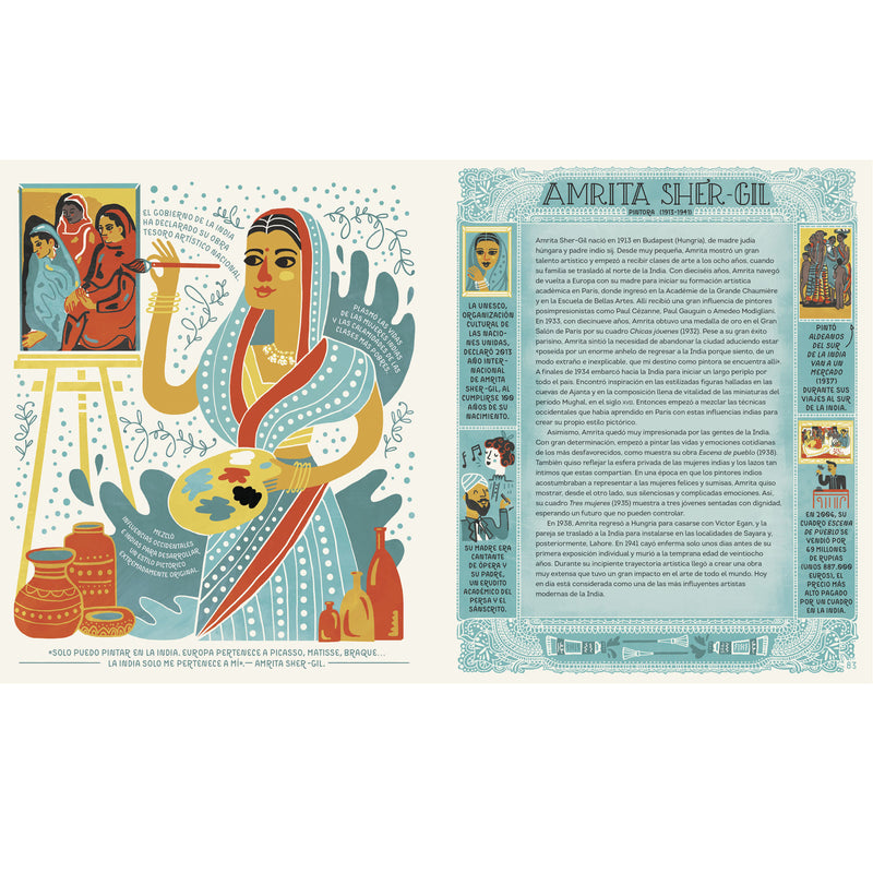 Libro - "Mujeres en el arte" de Rachel Ignotofsky