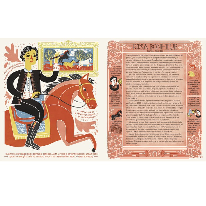 Libro - "Mujeres en el arte" de Rachel Ignotofsky