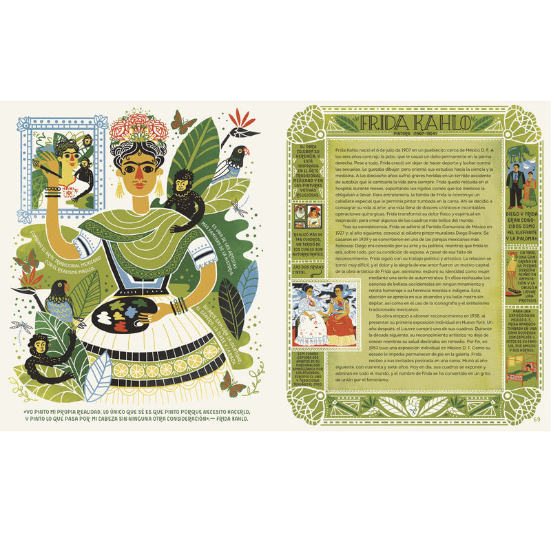 Libro - "Mujeres en el arte" de Rachel Ignotofsky