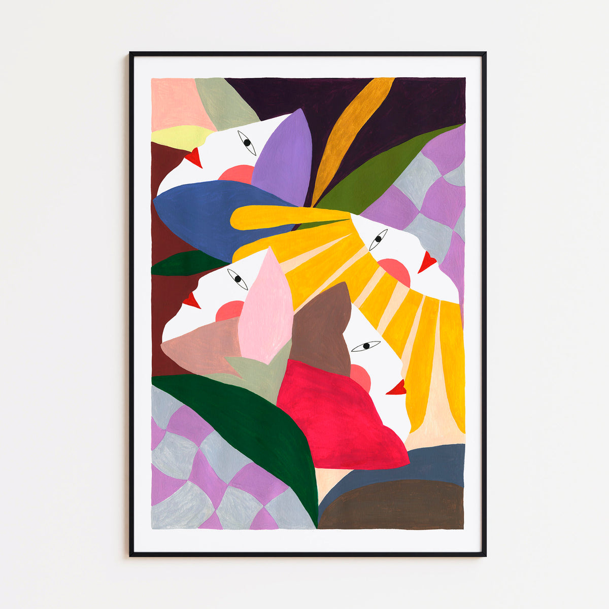 Print de Depeapa A4 - "Mujeres Flor"