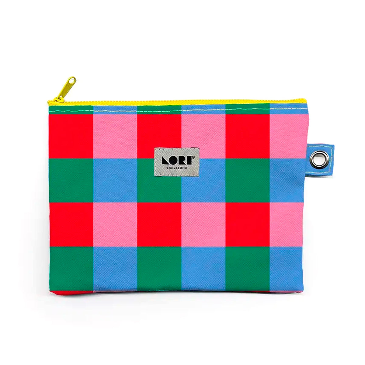 Estuche Grande Lori Barcelona - Vichy Gingham E