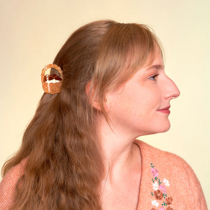 Pinza para el pelo - Cesta de Setas 🍄