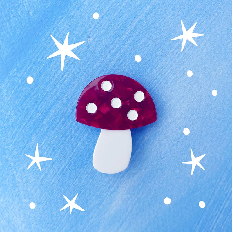 Pasador de pelo - Mushroom 🍄
