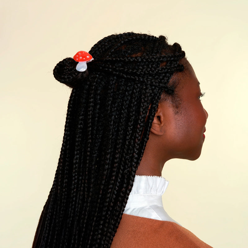 Minipinza para el pelo - Champiñón 🍄