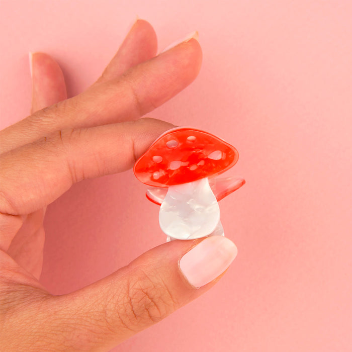 Minipinza para el pelo - Champiñón 🍄