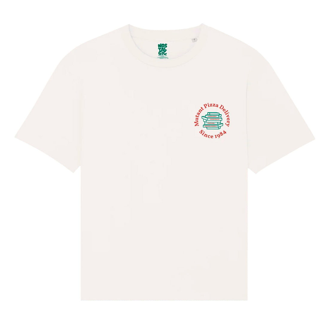 Camiseta Nostalgic Apparel - "Mutant Pizza Delivery" 🐢