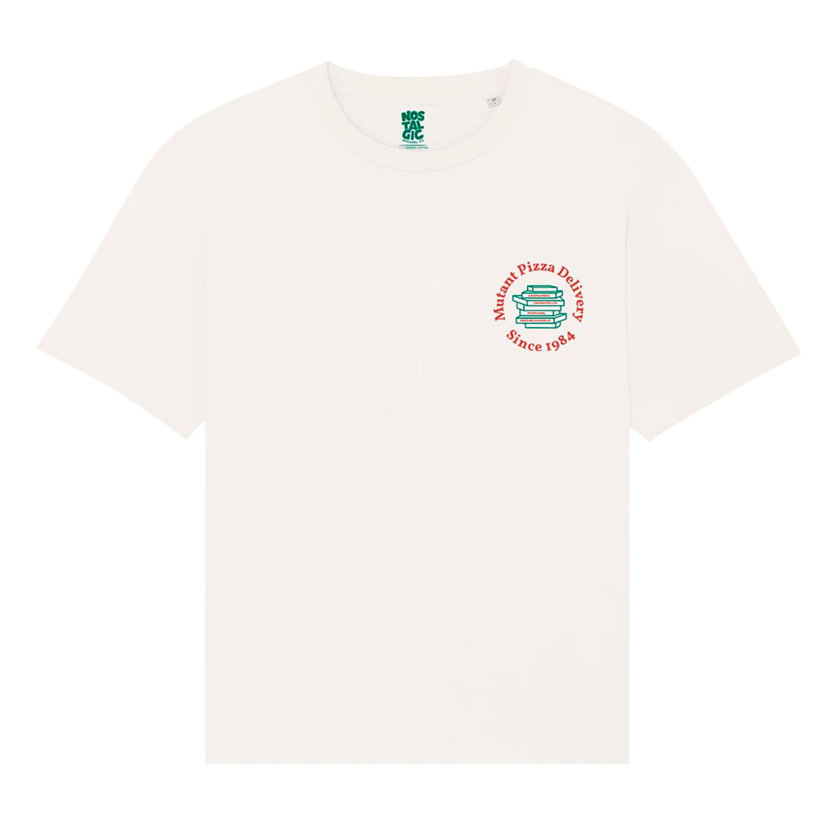 Camiseta Nostalgic Apparel - "Mutant Pizza Delivery" 🐢