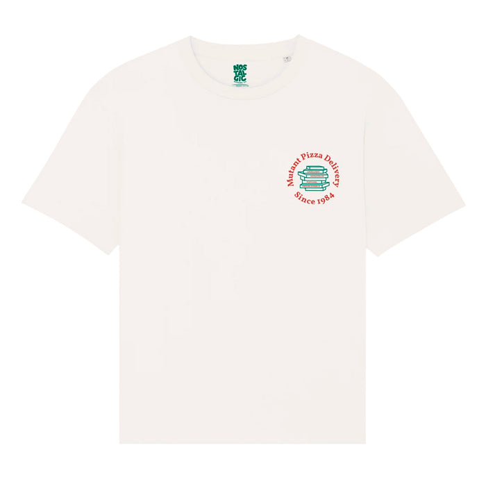 Camiseta Nostalgic Apparel - "Mutant Pizza Delivery" 🐢