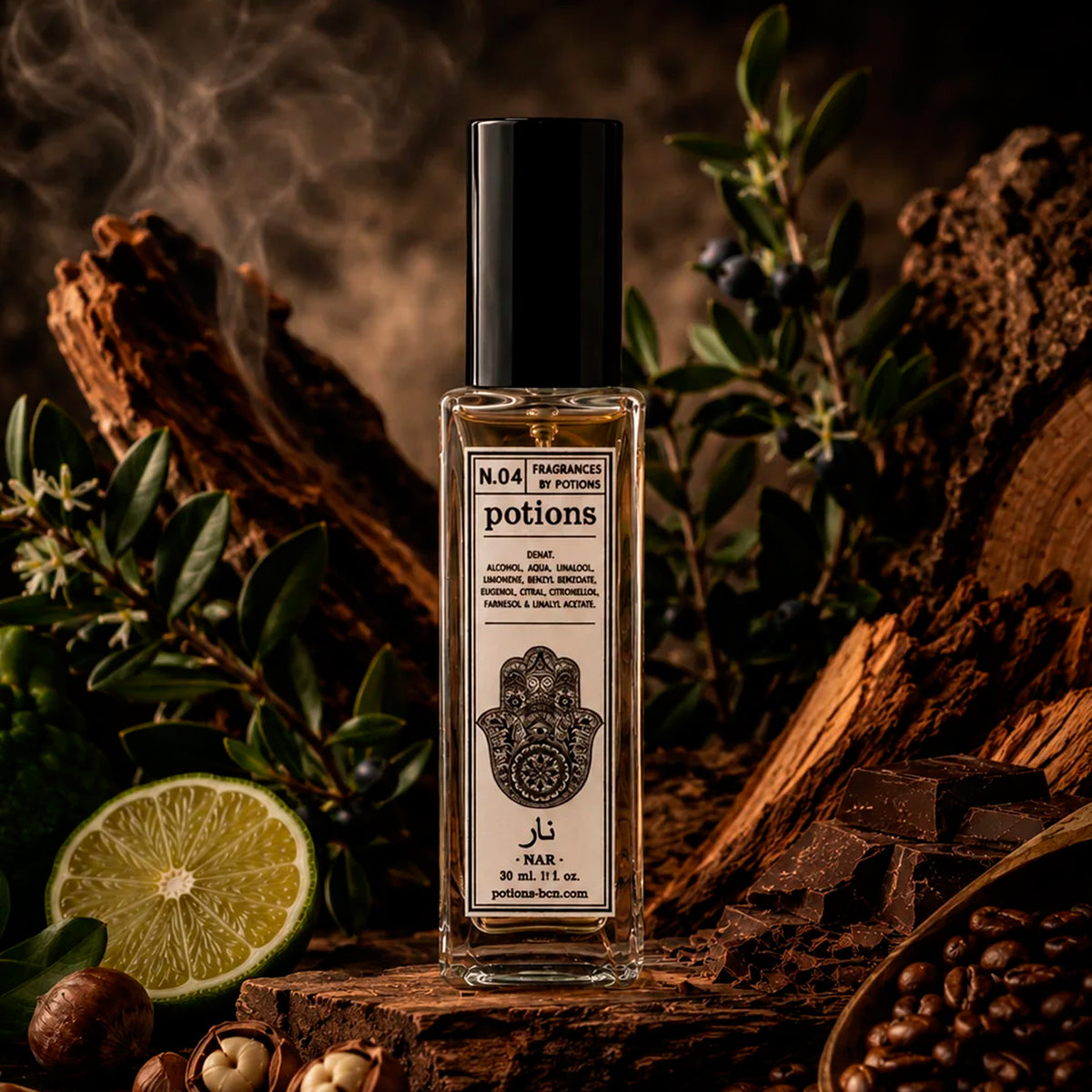 Perfume en spray Potions Bcn  - Nº04 Nar