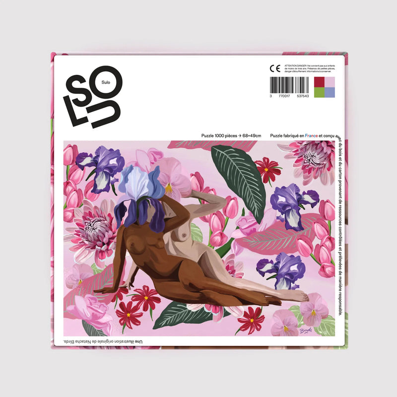 Puzzle - Iris et Orchidée