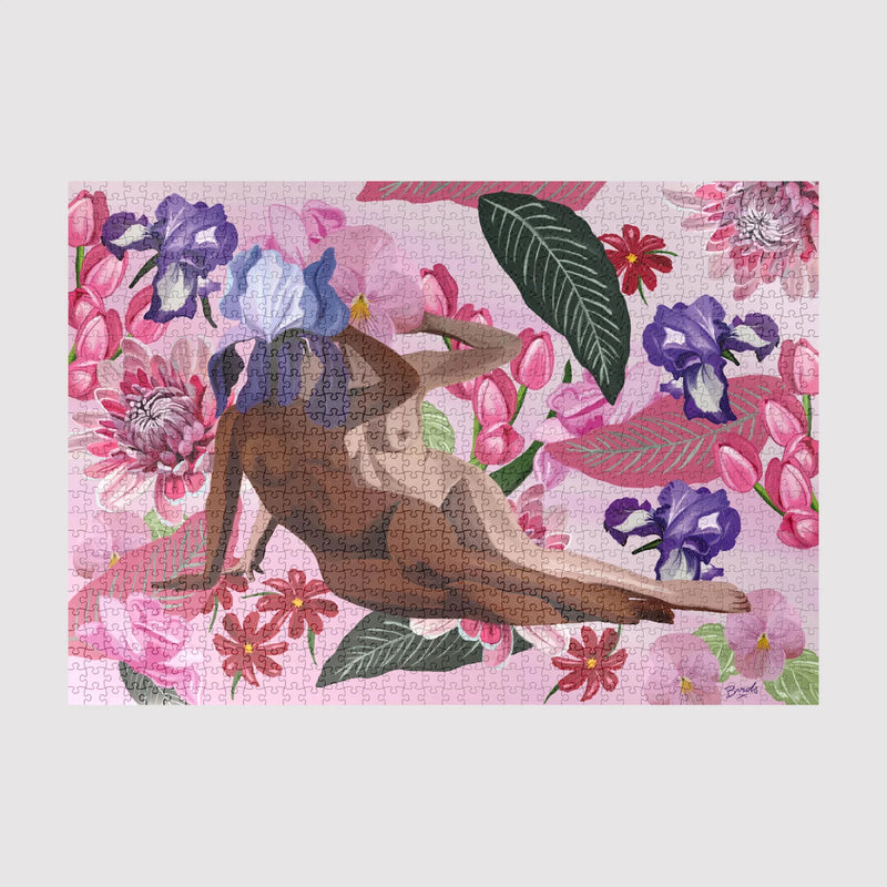 Puzzle - Iris et Orchidée