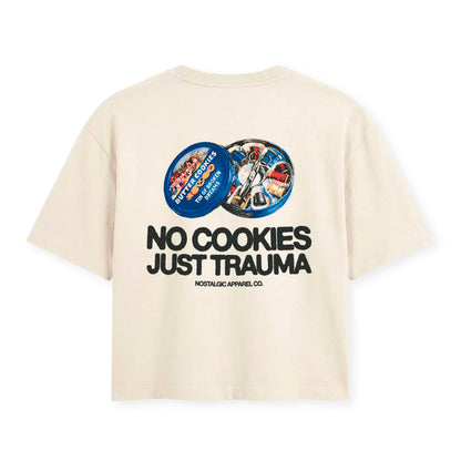 Camiseta Nostalgic Apparel - "No Cookies, Just Trauma" 🥨🍪