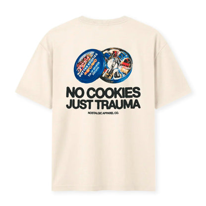 Camiseta Nostalgic Apparel - "No Cookies, Just Trauma" 🥨🍪