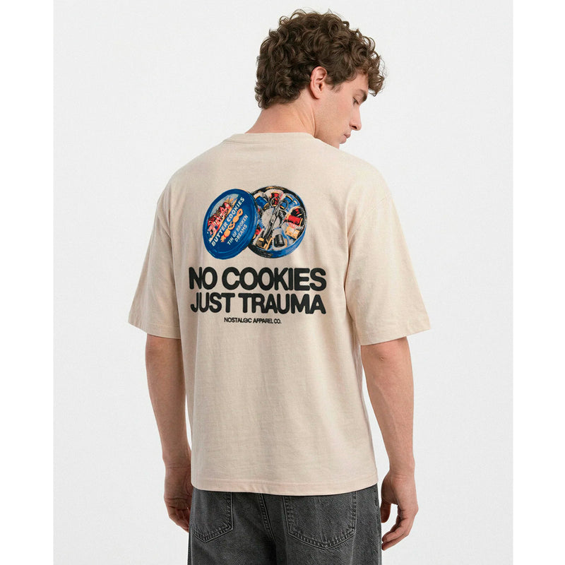 Camiseta Nostalgic Apparel - "No Cookies, Just Trauma" 🥨🍪