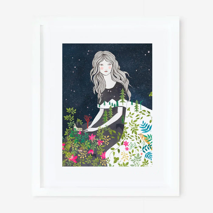 Print de Lady Desidia A4 - "Noche Estrellada"