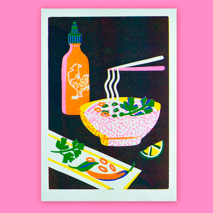 Print de Naomi Wilkinson A4 - "Noodle"