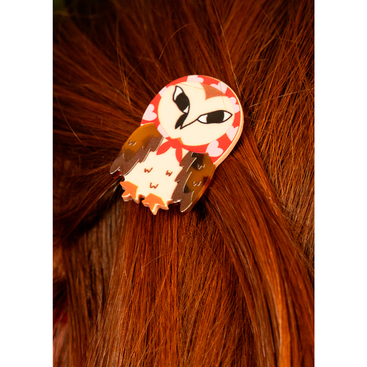 Pasador para el pelo Miss Feathers - Nosy Owl 🦉