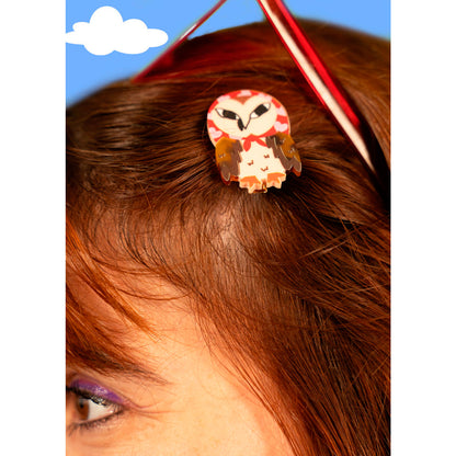 Pasador para el pelo Miss Feathers - Nosy Owl 🦉