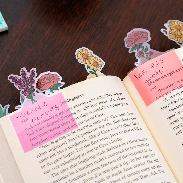 Notas adhesivas - Jardín 🌹🌻