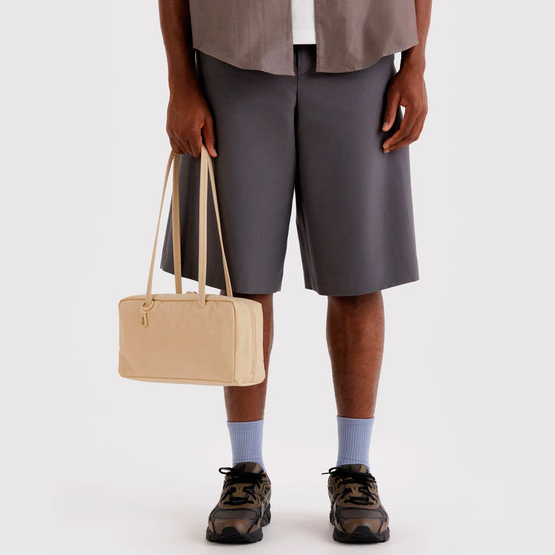 Bolso Bowler Baggu - Custard