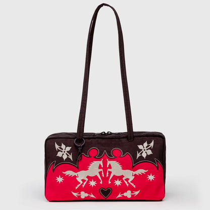 Bolso Bowler Baggu - Western Appliqué