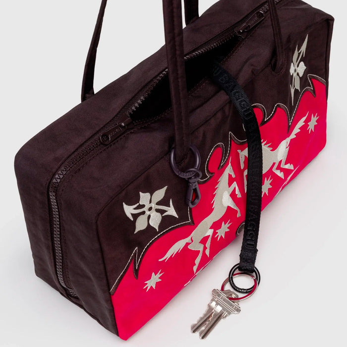 Bolso Bowler Baggu - Western Appliqué