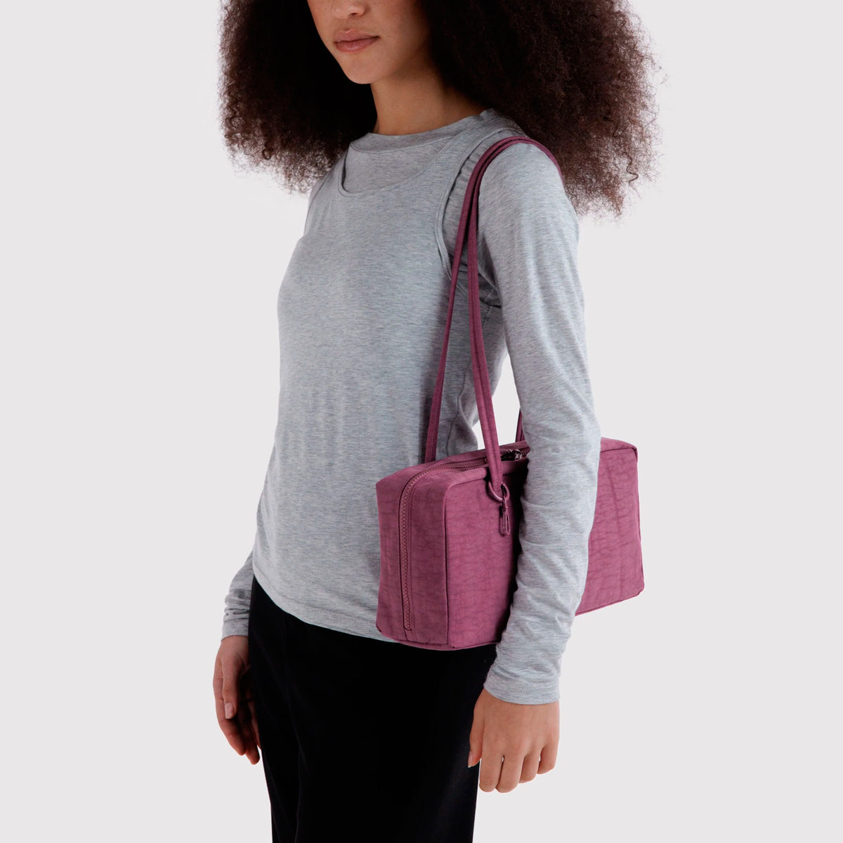 Bolso Bowler Baggu - Wild Plum