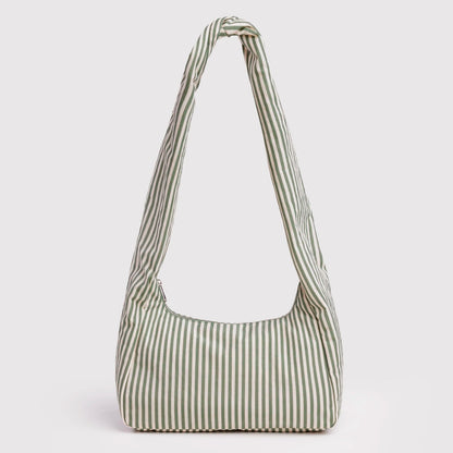 Bolso Meringue Baggu - Sage Stripe