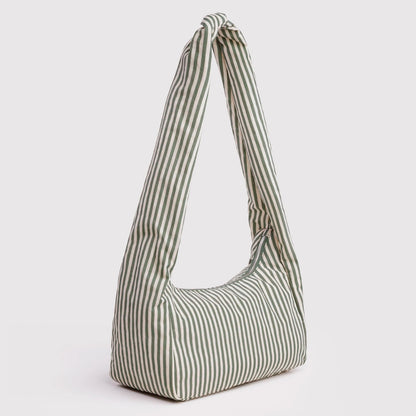 Bolso Meringue Baggu - Sage Stripe