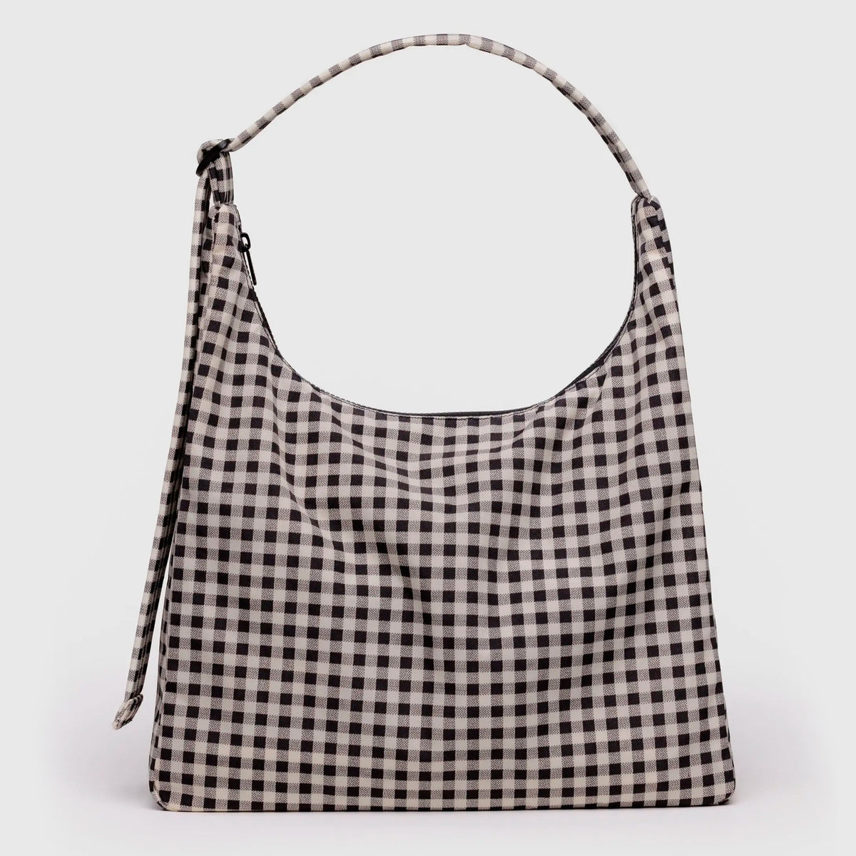 Bolso Baggu - Black &amp; White Gingham