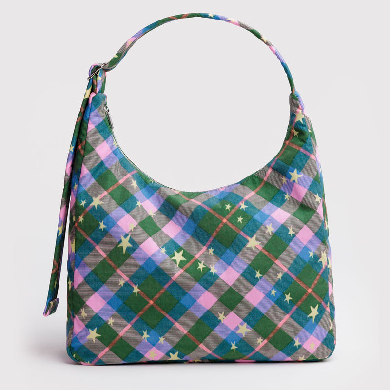 Bolso Baggu - Green Star Plaid ✨