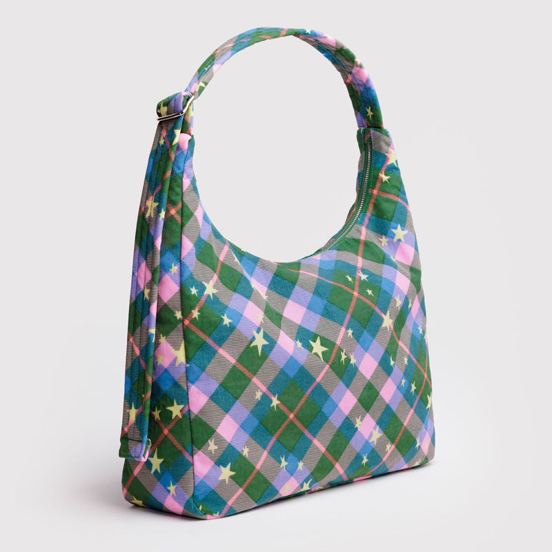 Bolso Baggu - Green Star Plaid ✨