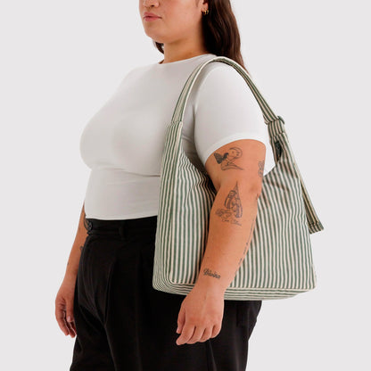 Bolso Baggu - Sage Stripe