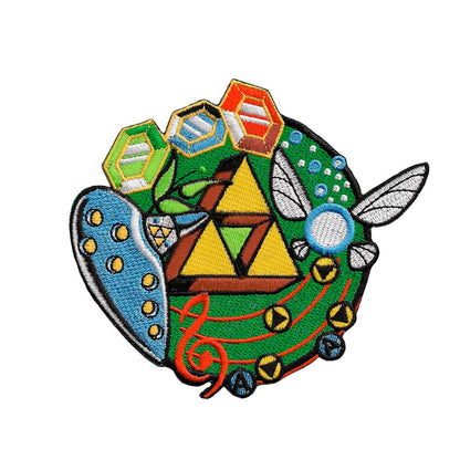 Parche La Barbuda - "Ocarina Triforce"