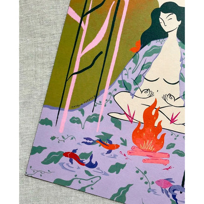 Print de Natalia Fuente A3 - Pachamama
