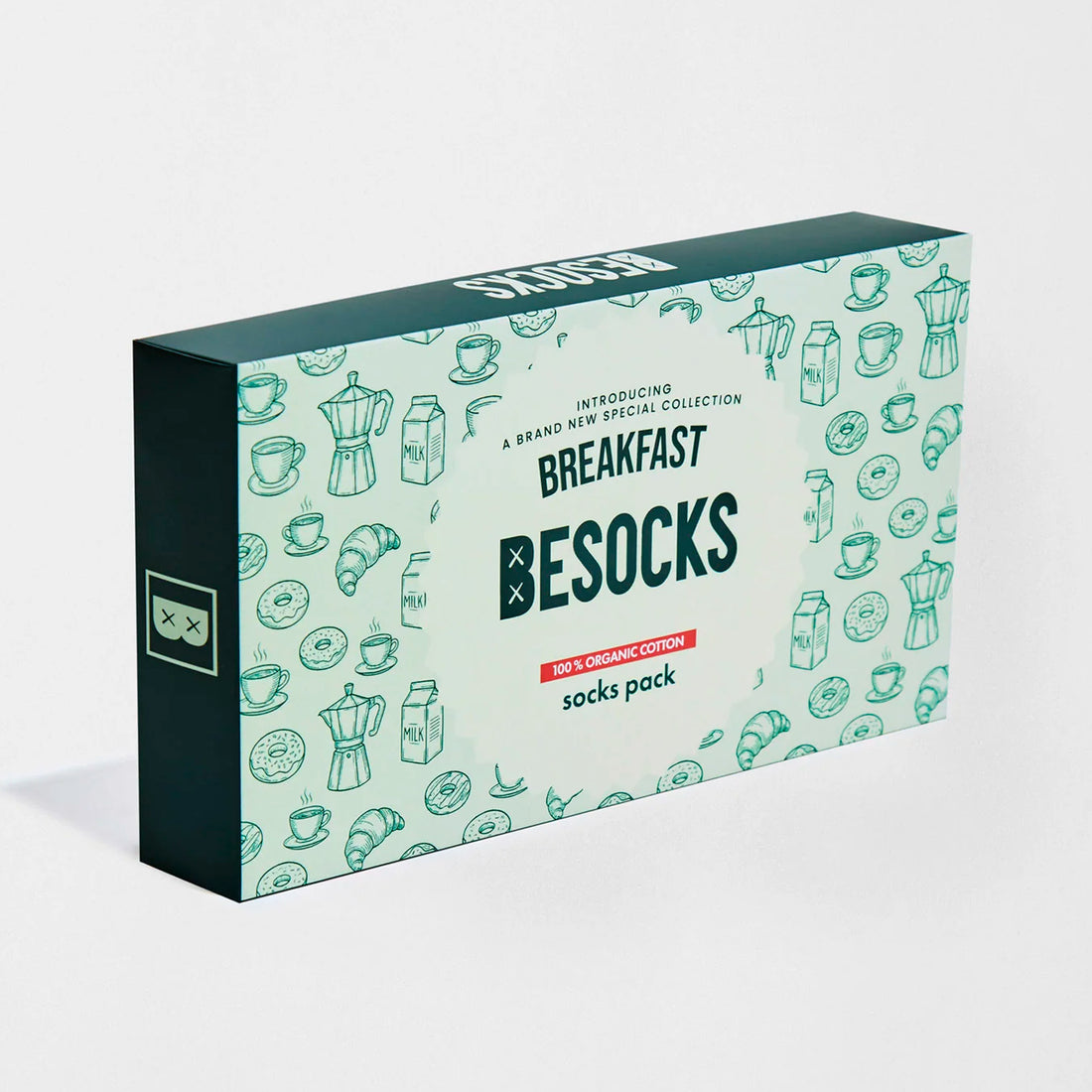 Pack 3 calcetines Besocks - BeBreakfast ☕🥐🥑