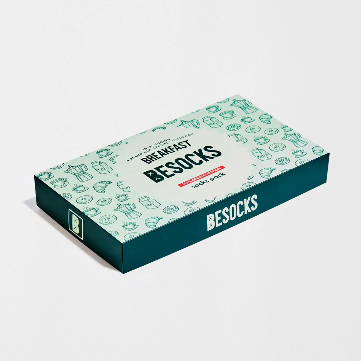 Pack 3 calcetines Besocks - BeBreakfast ☕🥐🥑