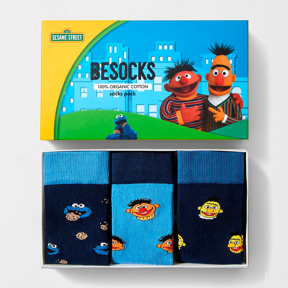 Pack 3 calcetines Besocks - BeSesameStreet