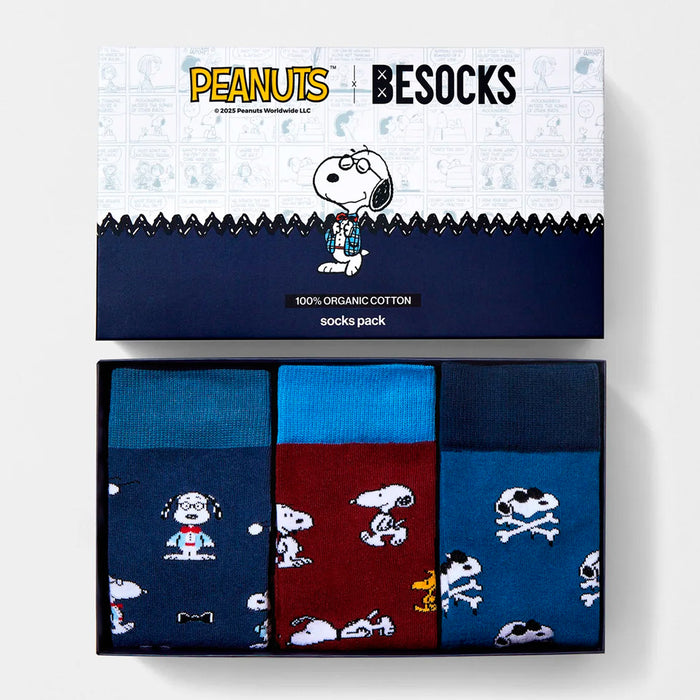 Pack 3 calcetines Besocks - BeSnoopy