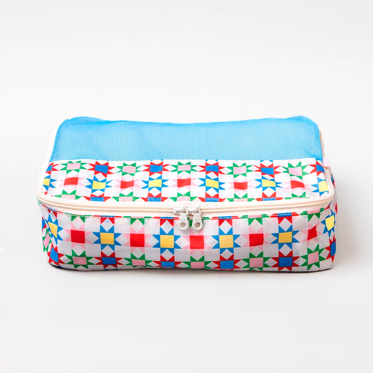 Bolsitas con cremallera - Blue Scandinavian Floral