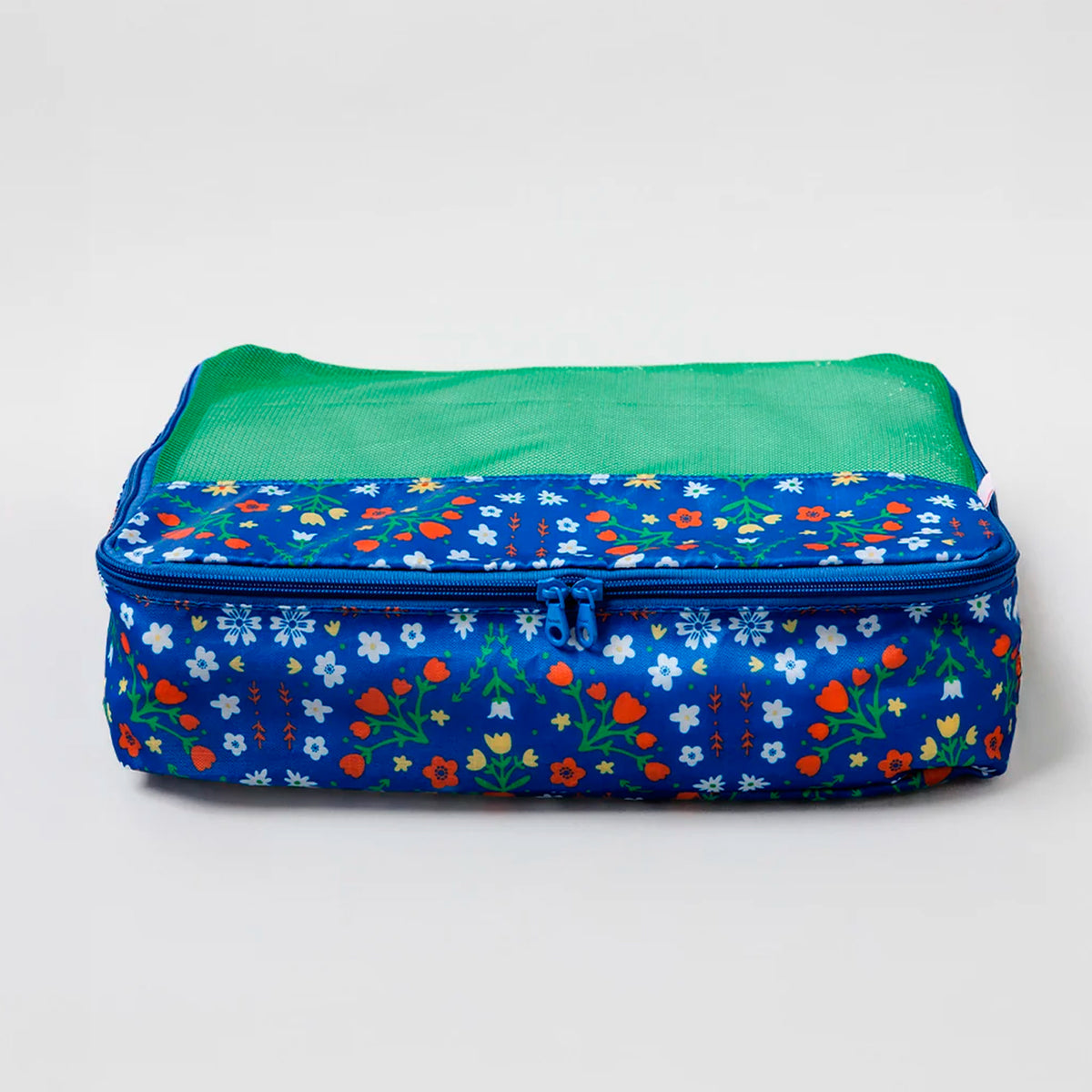 Bolsitas con cremallera - Blue Scandinavian Floral