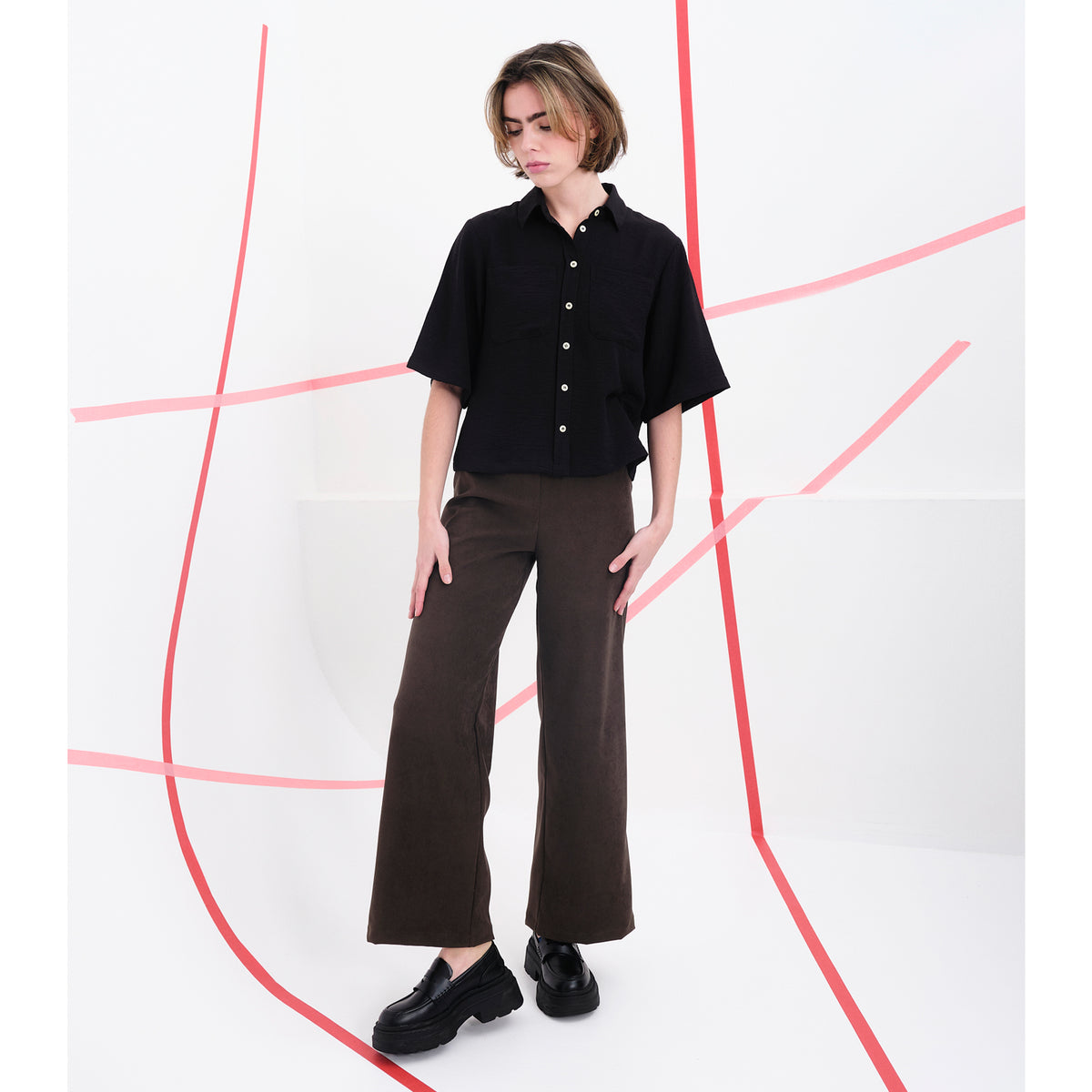 Pantalón Béhulah - Anderson Verde Caqui