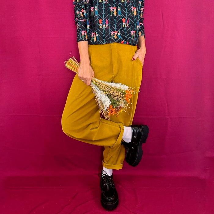 Pantalón La Compiano - Aretha Mostaza