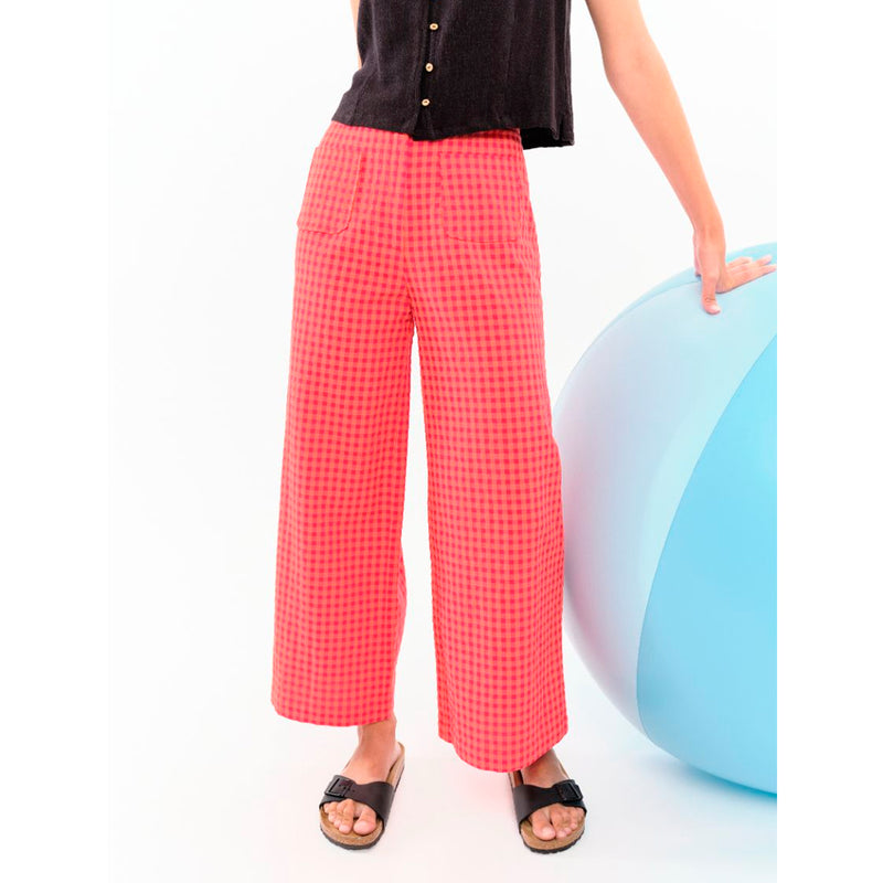 Pantalón Béhulah - Dalia Vichy Rosa