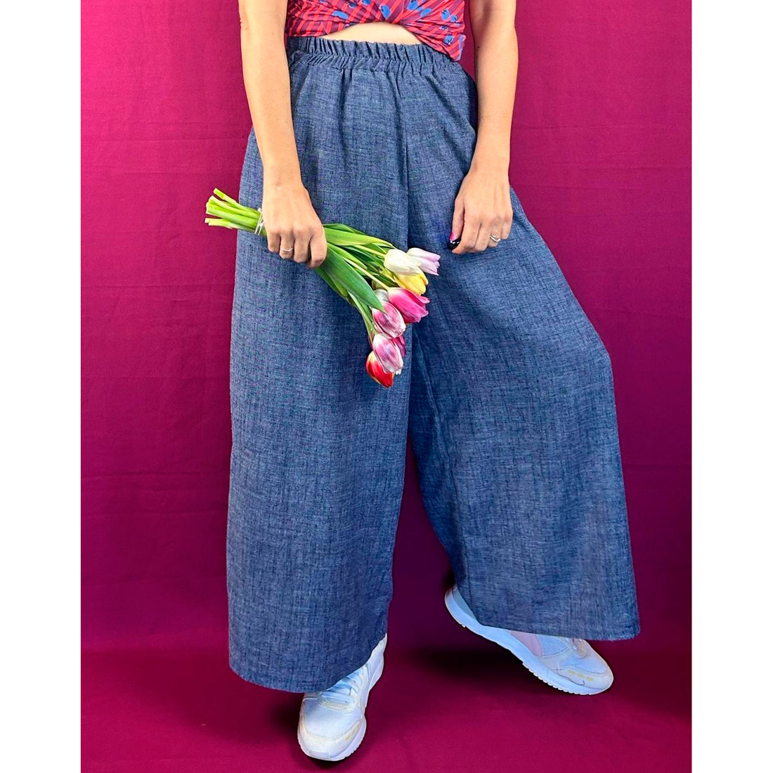Pantalón La Compiano - Oma Azul