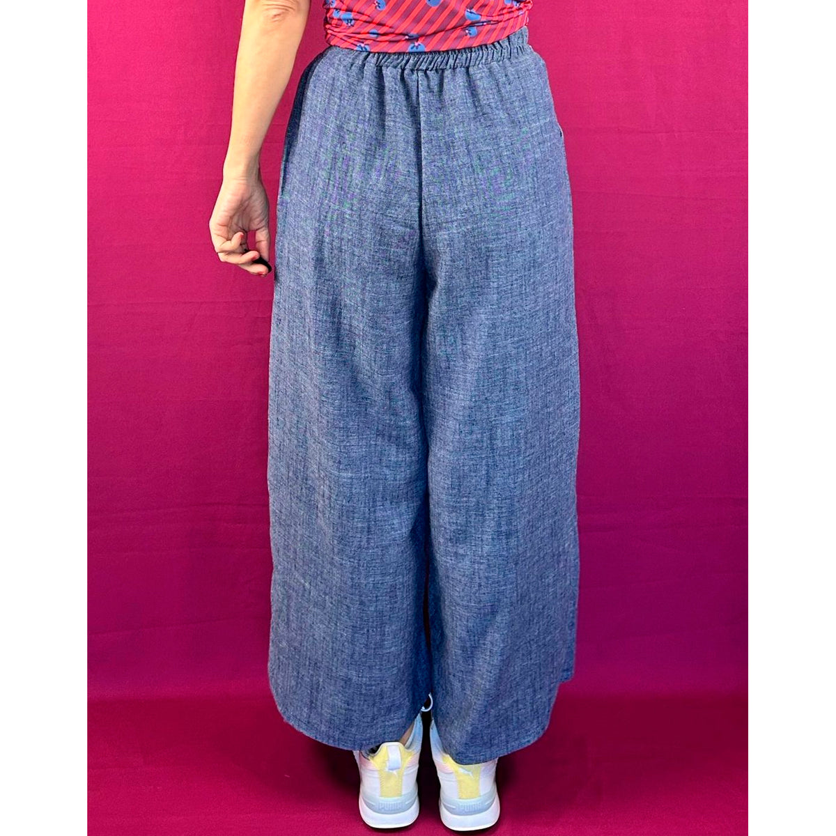 Pantalón La Compiano - Oma Azul