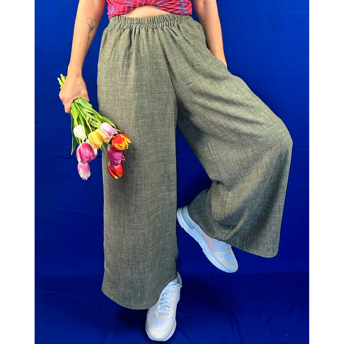 Pantalón La Compiano - Oma Verde