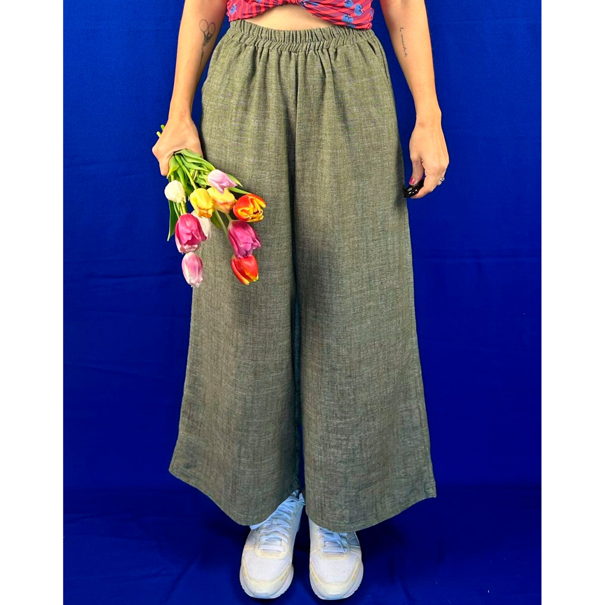 Pantalón La Compiano - Oma Verde
