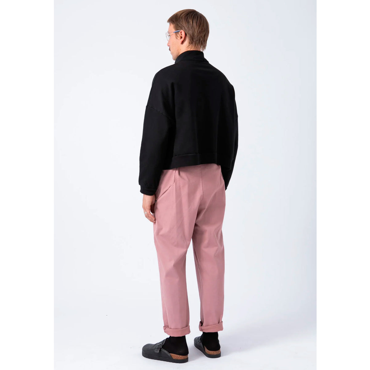 Pantalón Pitagora - Origami Rosa Palo